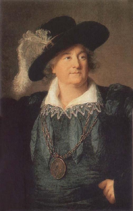 Elisabeth Louise Viegg-Le Brun Portrait of Stanistas Auguste Poniatowski Sweden oil painting art